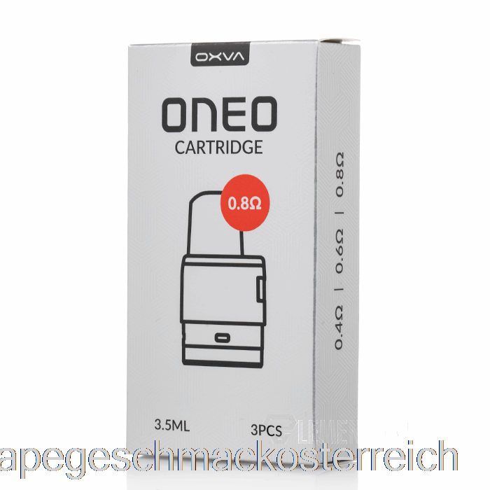 Oxva Oneo Ersatz-Pods 0,8 Ohm Oneo Pods Vape-Geschmack